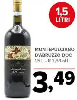 Todis Montepulciano d'abruzzo DOC offerta
