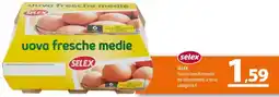A&O SELEX 6 uova fresche medie da allevamento a terra offerta