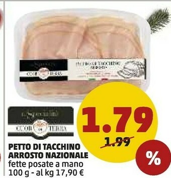PENNY Petto di tacchino arrosto 100 g offerta