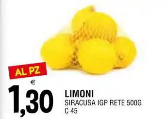 Al Discount Limoni offerta
