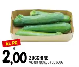 Al Discount Zucchine verdi nickel fee offerta