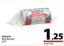 A&O ALPILATTE Burro Nostrano offerta