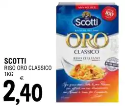 Al Discount Scotti riso oro classico offerta