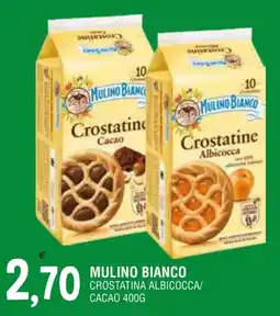 Al Discount Mulino bianco crostatina albicocca/ cacao offerta