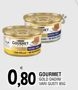 Gourmet gold dadini vari gusti