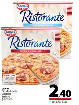 A&O CAMEO Pizza Ristorante surgelata assortita offerta