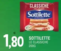 Al Discount Sottilette LE CLASSICHE offerta