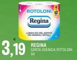 Al Discount Regina carta igienica rotoloni X4 offerta