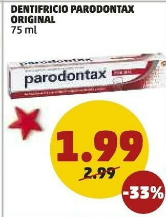 Parodontax dentifricio original