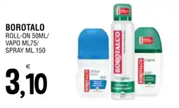 Al Discount BOROTALO Roll-on /vapo/spray offerta