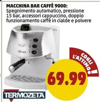 Macchina bar caffe 9000