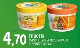 Fructis masch hydra ricci/ripara rinforza