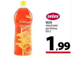 A&O SELEX olio di semi per frittura offerta
