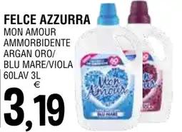 Al Discount Felce azzurra mon amour ammorbidente argan oro/ blu mare/viola offerta