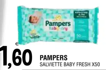 Al Discount Pampers salviette baby fresh x50 offerta