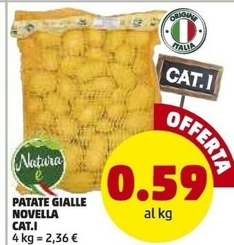 PENNY Patate gialle novella offerta