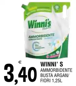Al Discount Winni' s ammorbidente busta argan/ fiori offerta