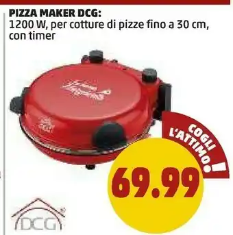 Dcg pizza maker 1200 w