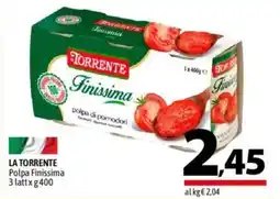 A&O LA TORRENTE Polpa Finissima offerta