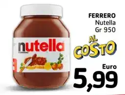 Market Pinco FERRERO Nutella offerta