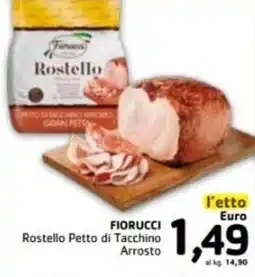 Market Pinco FIORUCCI Rostello Petto di Tacchino Arrosto offerta