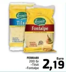 Market Pinco FERRARI -Tilsit -Fontalpe offerta