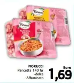 Market Pinco FIORUCCI Pancetta -dolce -Affumicata offerta