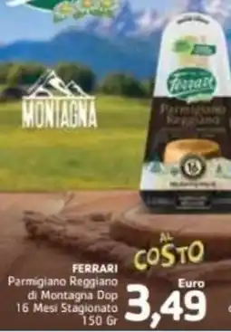 Market Pinco FERRARI Parmigiano Reggiano di Montagna Dop 16 Mesi Stagionato offerta