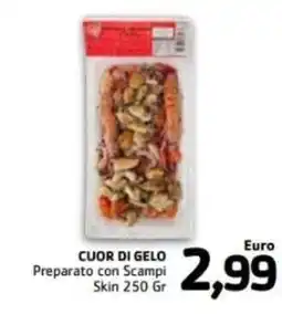Market Pinco CUOR DI GELO Preparato con Scampi Skin offerta