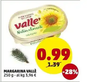 PENNY Valle margarina offerta