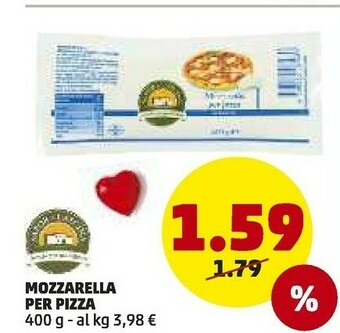 PENNY Mozzarella per pizza offerta