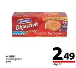 A&O MCVITIE'S biscotti Digestive offerta