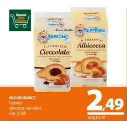 A&O MULINO BIANCO Cornetti albicocca, cioccolato offerta
