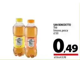 A&O SAN BENEDETTO Thè limone, pesca offerta
