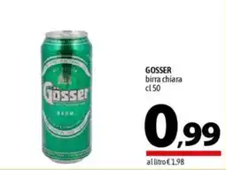 A&O GOSSER birra chiara offerta