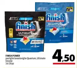 A&O FINISH POWER pastiglie lavastoviglie Quantum, Ultimate limone offerta