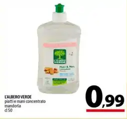 A&O L'ALBERO VERDE piatti e mani concentrato mandorla offerta