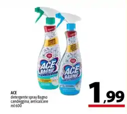 A&O ACE detergente spray Bagno candeggina, anticalcare offerta