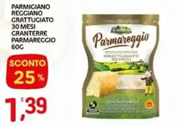 Crai Parmigiano reggiano grattugiato 30 mesi granterre parmareggio offerta