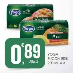 Vibian Yoga succhi brik offerta