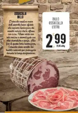 Vibian Billo ossocollo l'etto offerta