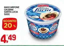 Crai Mascarpone galbani santa lucia offerta