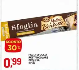 Crai Pasta sfoglia rettangolare exquisa offerta