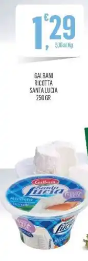 Vibian Galbani ricotta santa lucia offerta