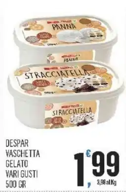 Vibian Despar vaschetta gelato vari gusti offerta