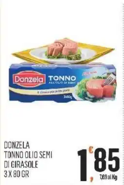 Vibian Donzela tonno olio semi di girasole offerta