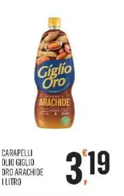 Vibian Carapelli olio giglio oro arachide offerta