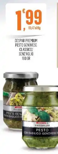 Vibian Despar premium pesto genovese classico/ senz'aglio offerta