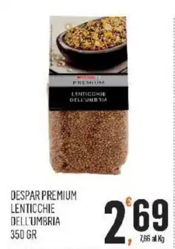 Vibian Despar premium lenticchie dell'umbria offerta