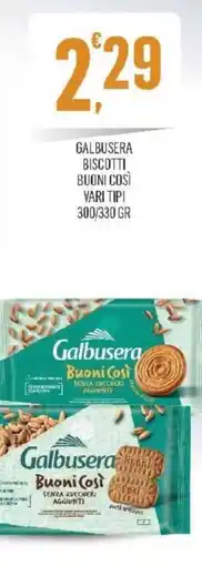 Vibian Galbusera biscotti buoni così vari tipi offerta